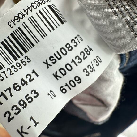 Mavi Matt Relaxed Straight Jeans 30 x 30‎ Stretch Dark Wash - Picture 11 of 14